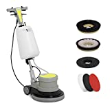 Fregadora de suelos eléctrica ulsonix TOPCLEAN 1100A (17 pulgadas, 155 rpm, 1.100 W, 230 V)